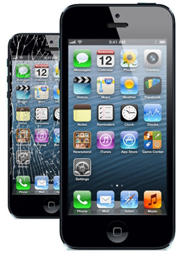 iPhone cracked screen repair  4, 4s, 5, 5C, 5S – 15 Minute Repair